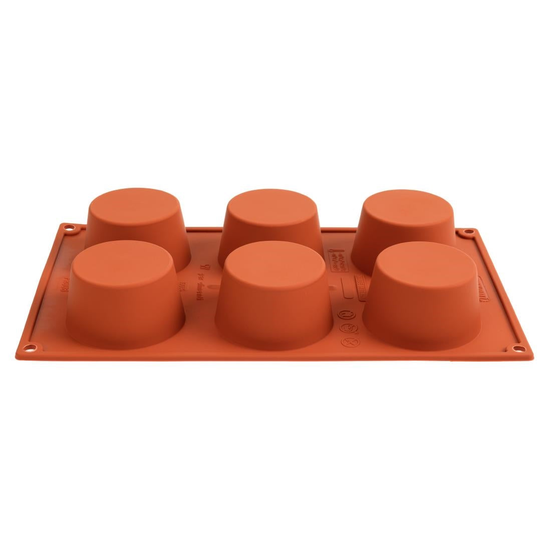 Pavoni Formaflex Silicone Muffin Mould 6 Cup