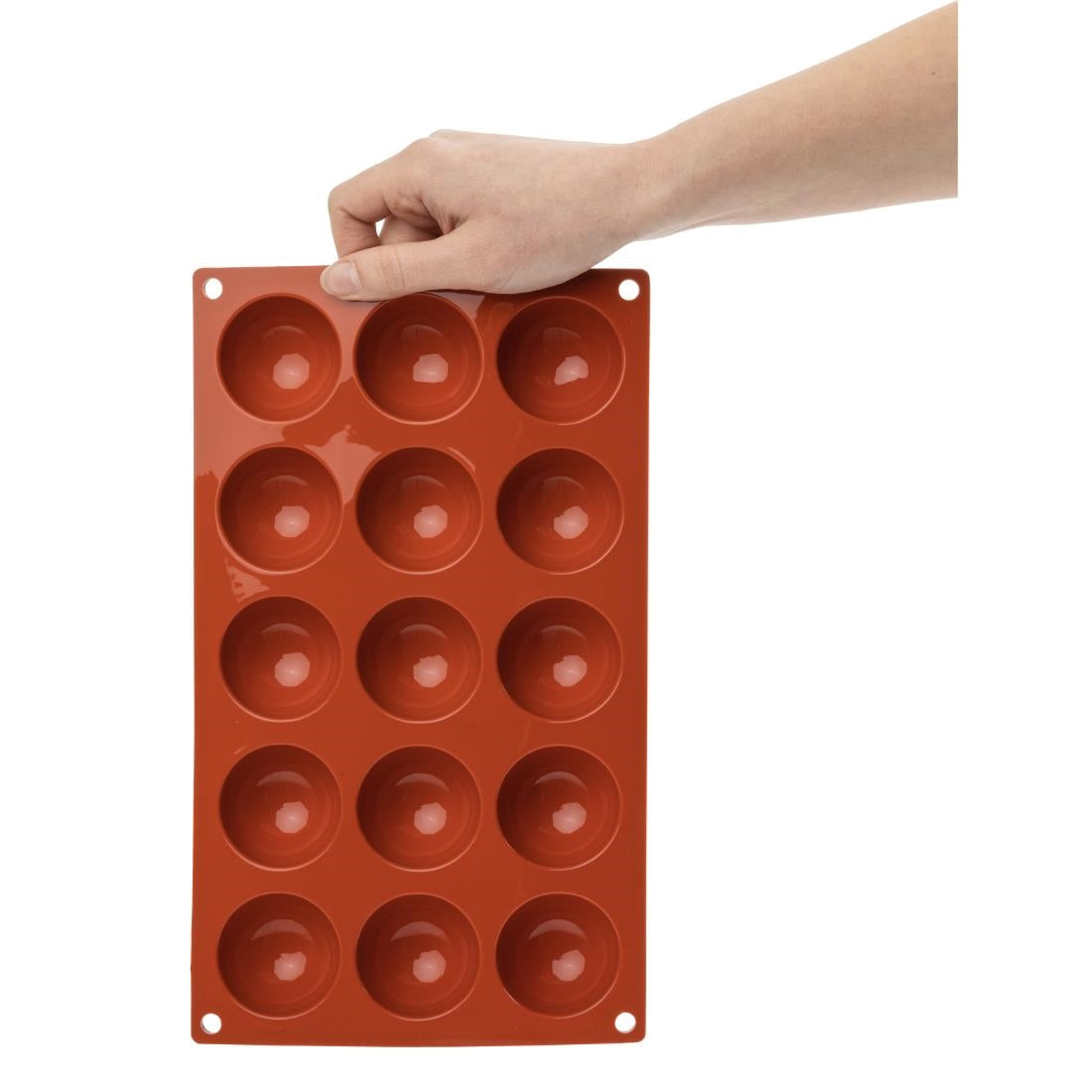 Pavoni Formaflex Silicone Half Sphere Mould 15 Cup