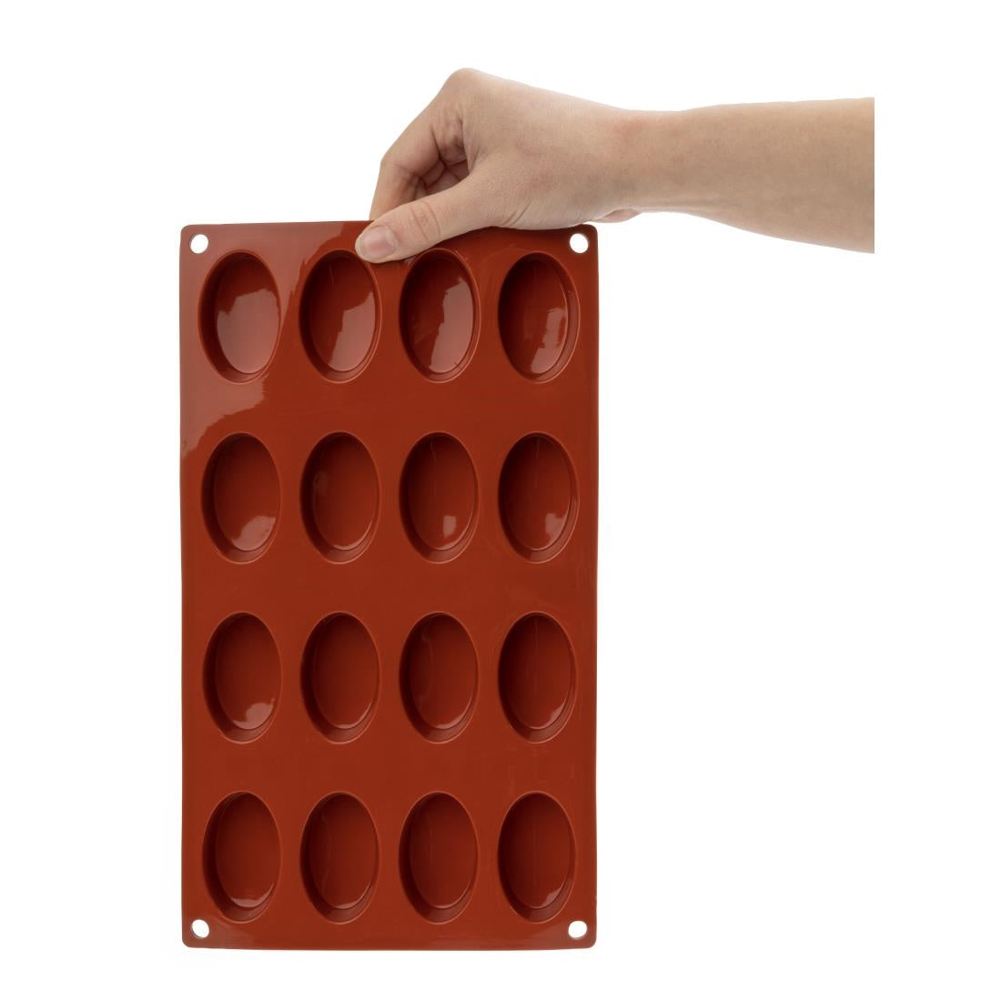 Pavoni Formaflex Silicone Oval Mould 16 Cup