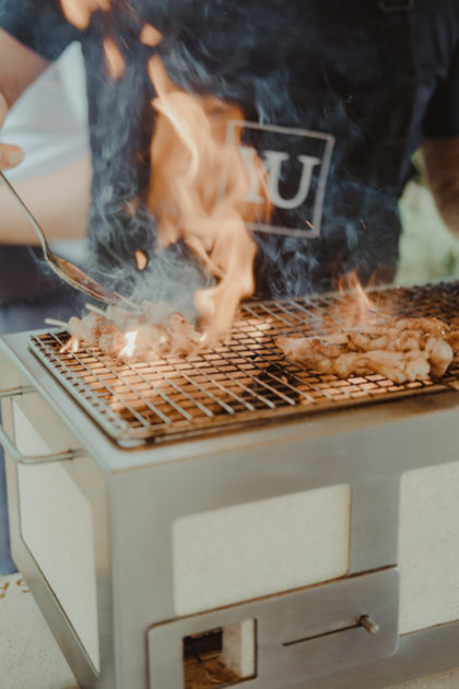 Kasai Nano Pro Konro Grill with Stainless Steel Frame KAS-16075
