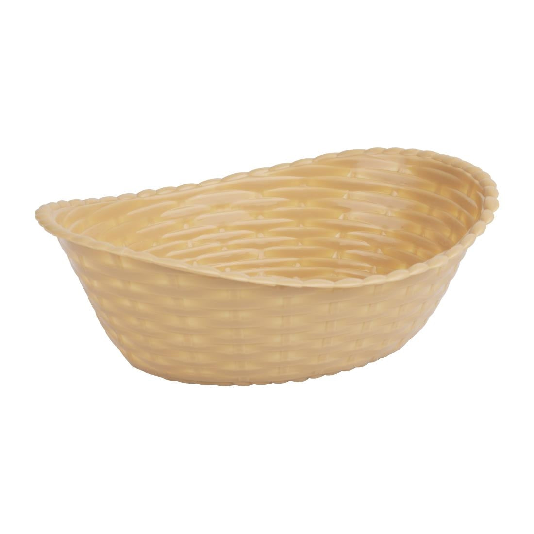 Olympia Kristallon Oval Polypropylene Basket
