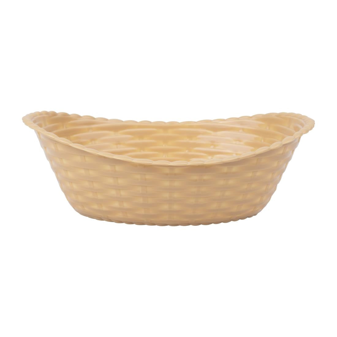 Olympia Kristallon Oval Polypropylene Basket