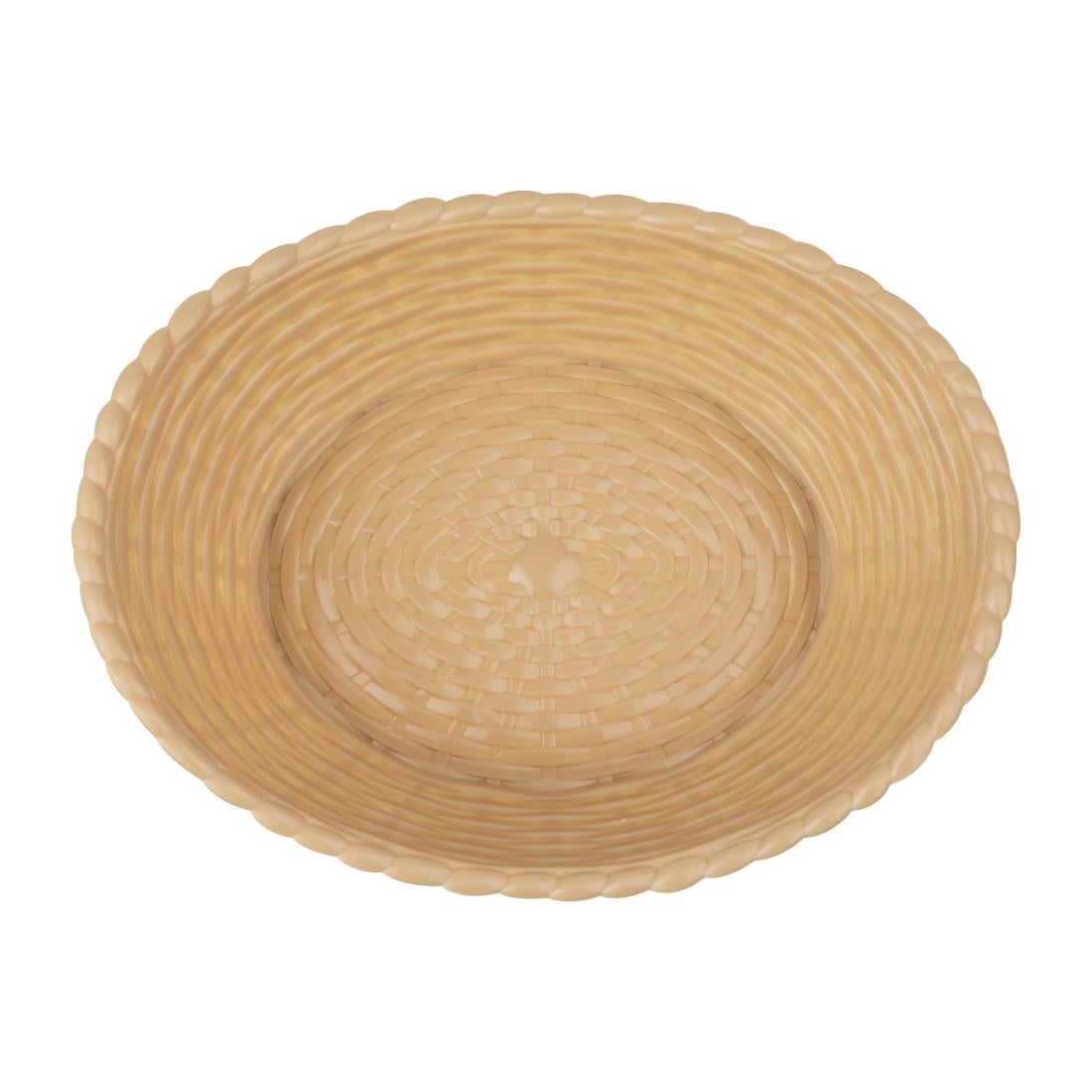 Olympia Kristallon Oval Polypropylene Basket