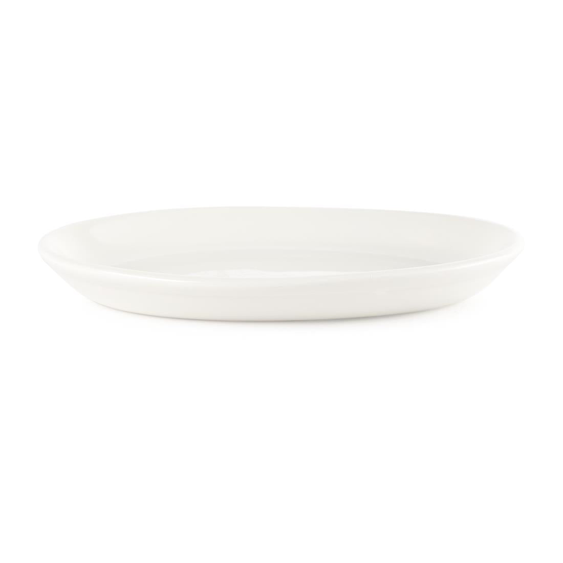 Churchill Whiteware Oval Platters 202mm (12 Pack)