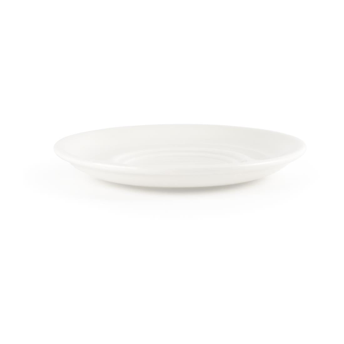 Churchill Whiteware Maple Saucers 150mm (24 Pack)