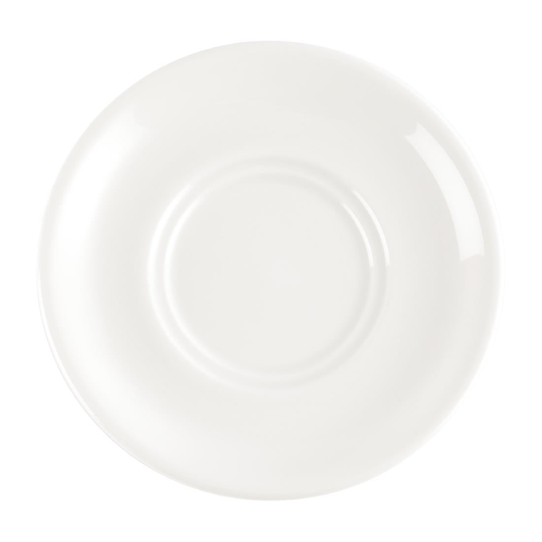 Churchill Whiteware Maple Saucers 150mm (24 Pack)