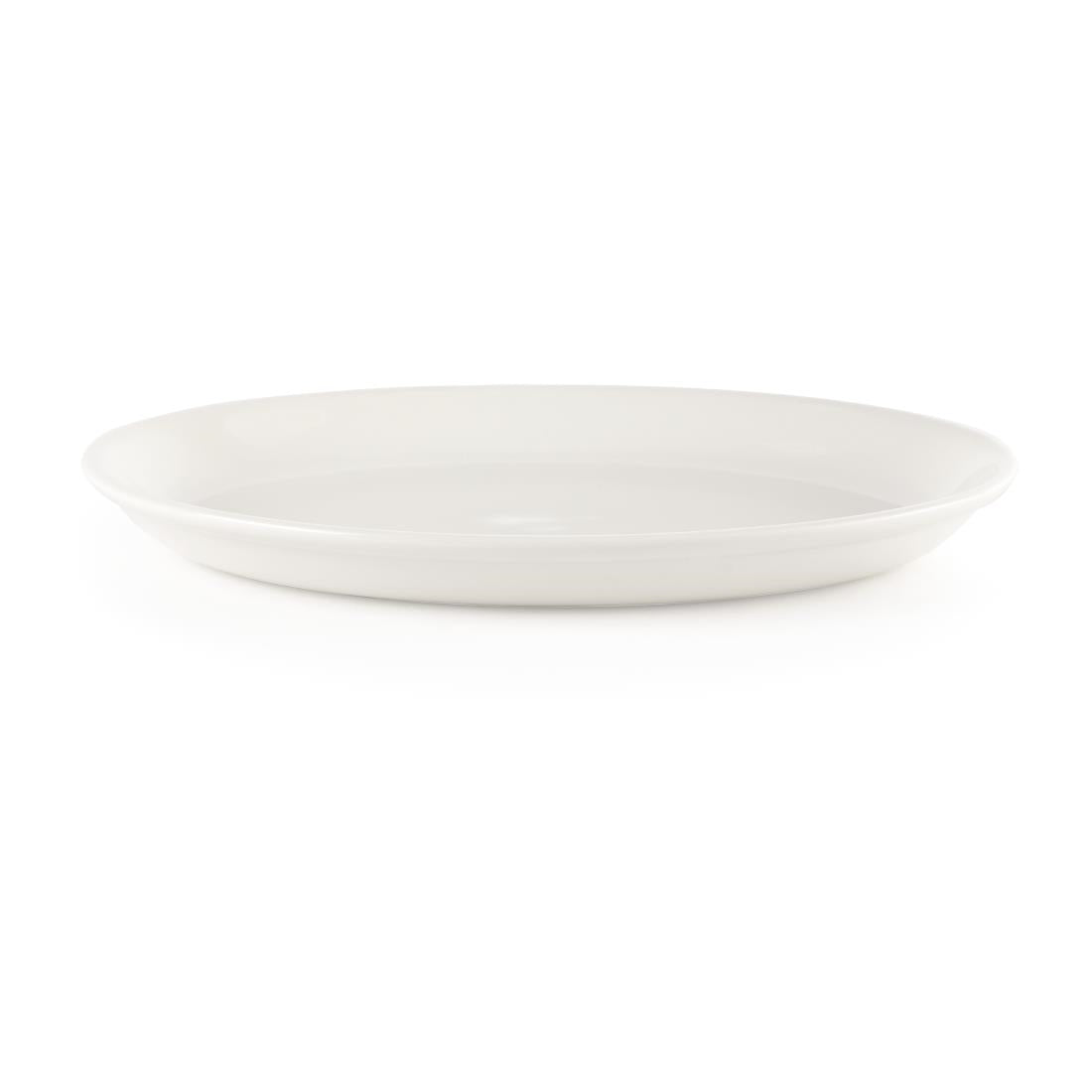 Churchill Whiteware Oval Platters 254mm (12 Pack)
