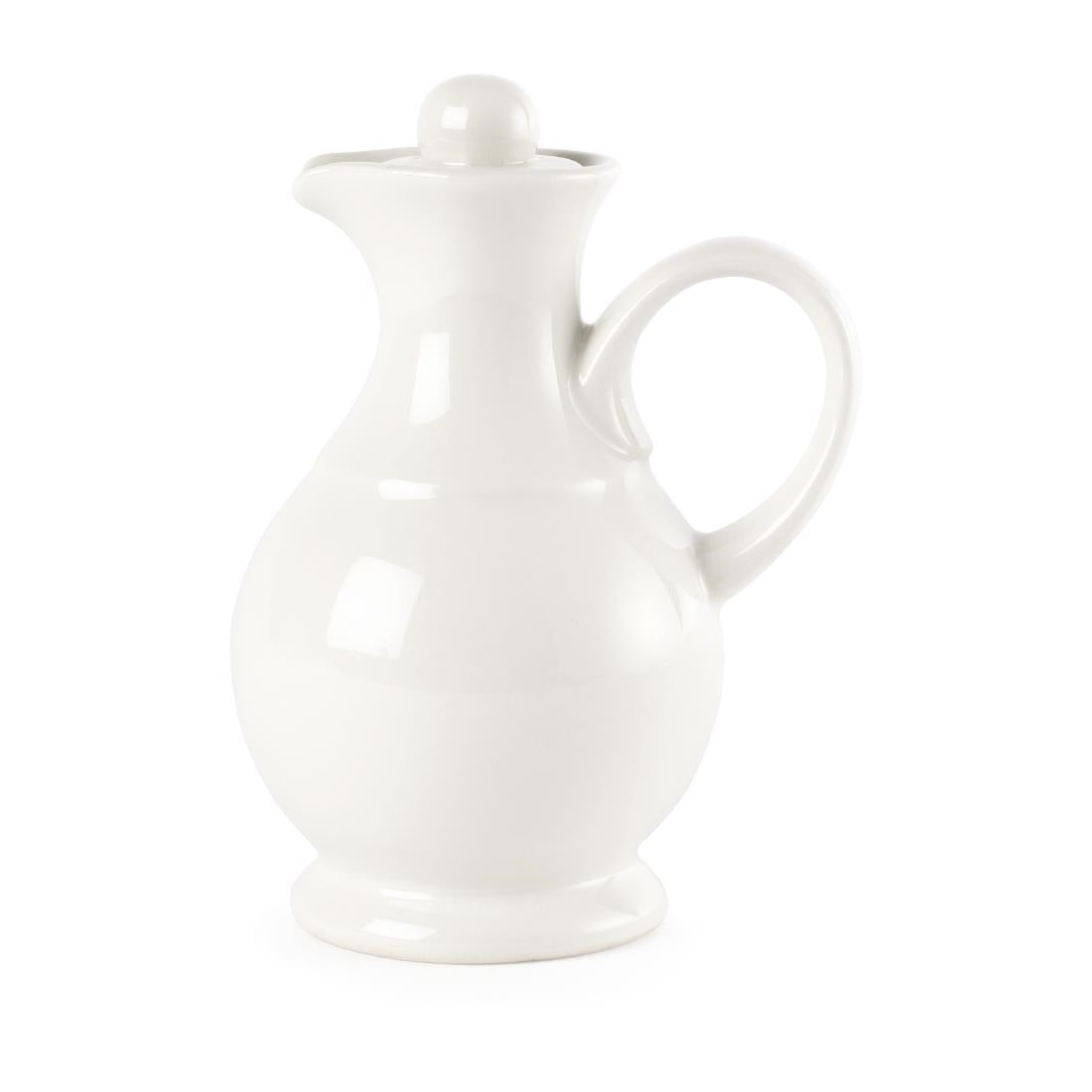 Churchill Whiteware Vinegar and Oil Bottles 170ml (6 Pack)