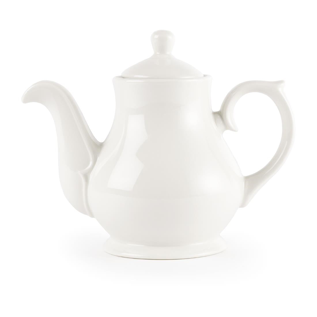 Churchill Whiteware Sandringham Tea and Coffee Pots 426ml (4 Pack)