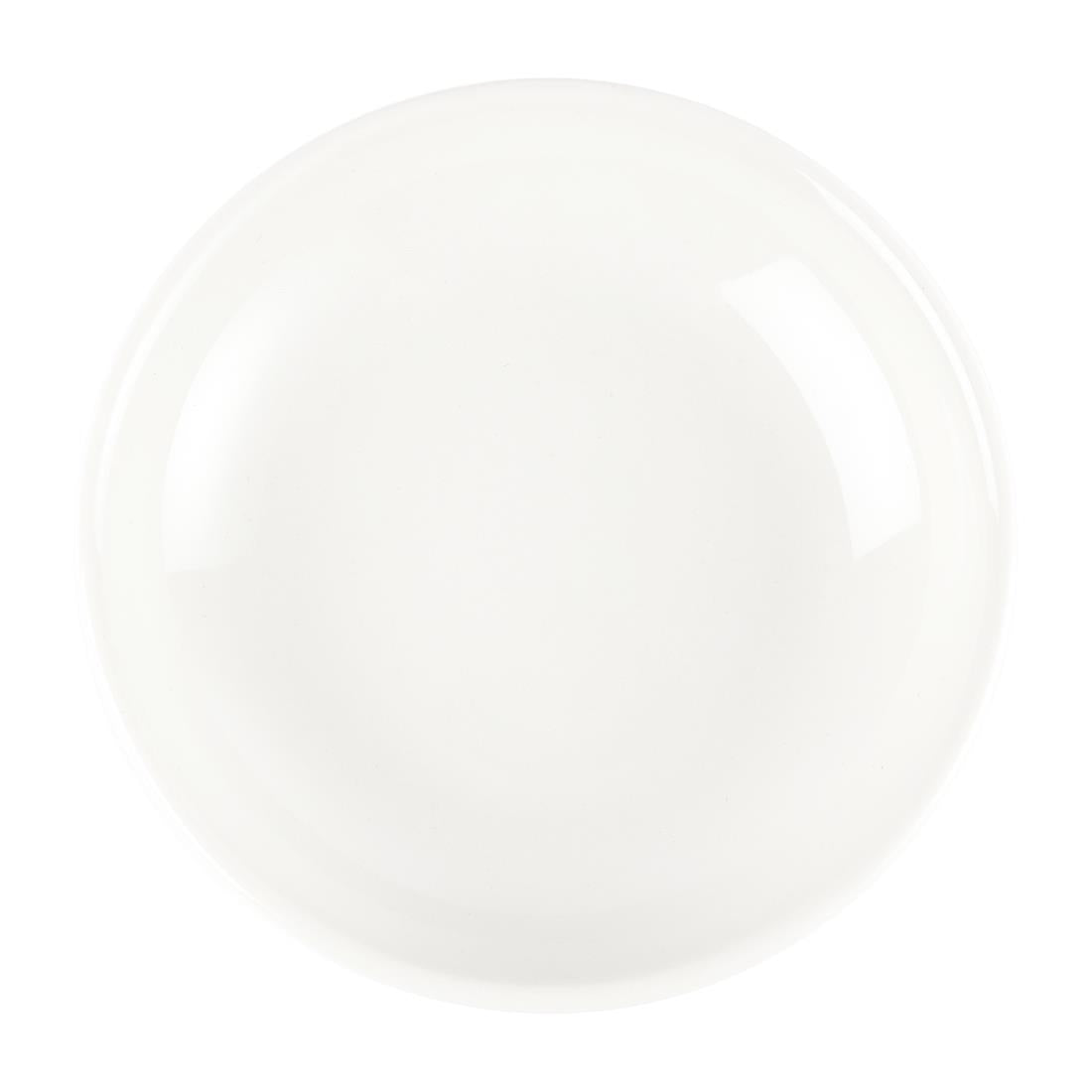 Churchill Plain Whiteware Butter Dishes (24 Pack)