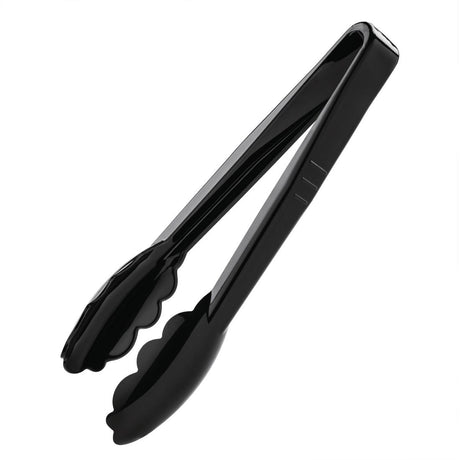 Black Plastic Tongs