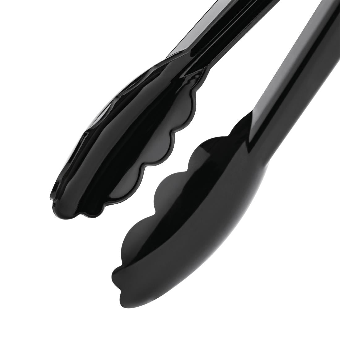 Black Plastic Tongs
