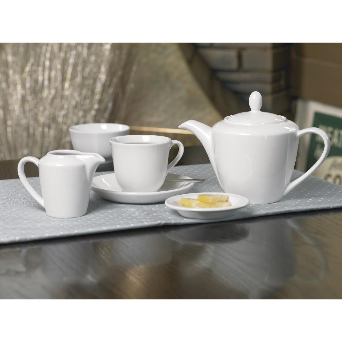 Steelite Simplicity White Harmony Teapots 310ml (6 Pack)