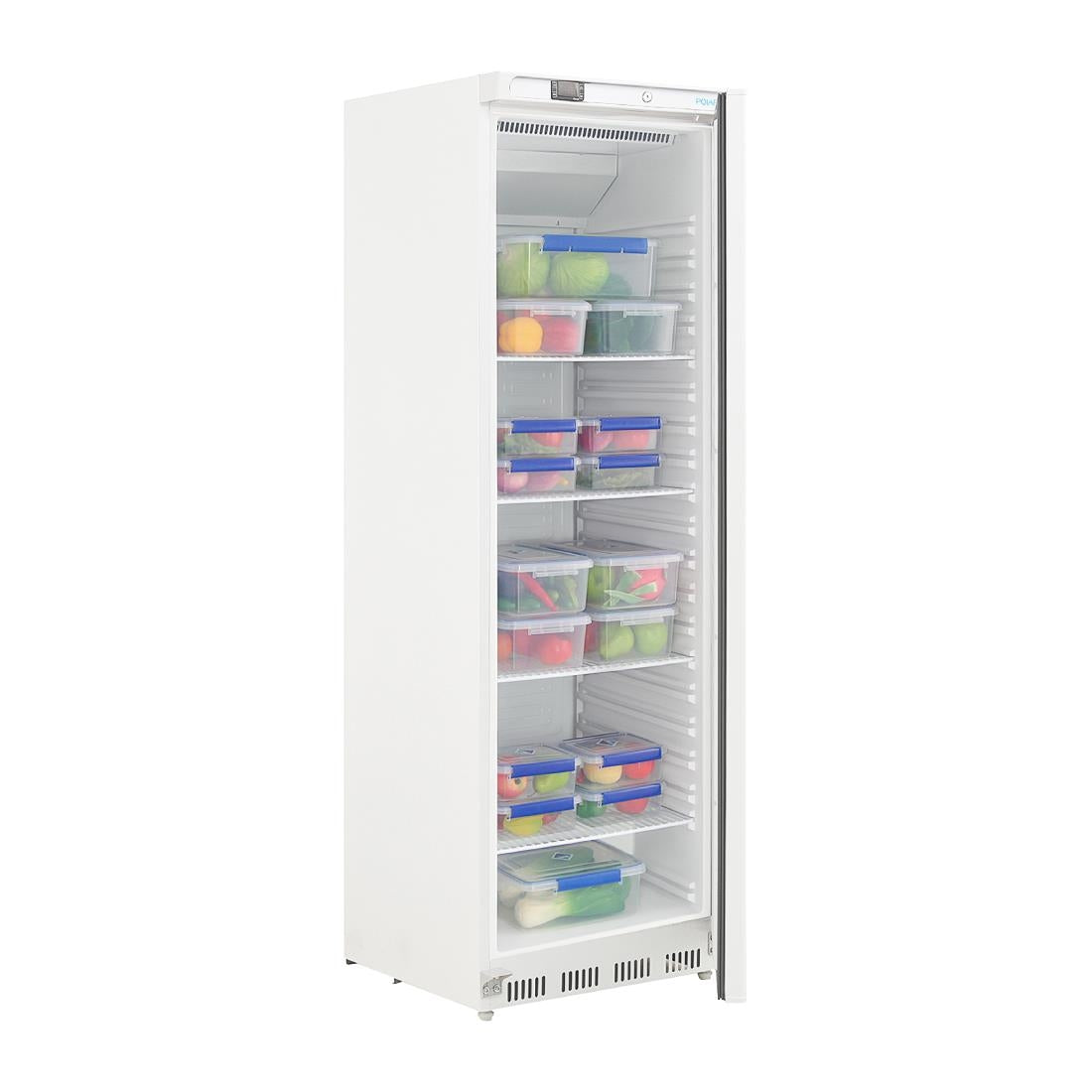 Polar C-Series Upright Fridge White 400Ltr