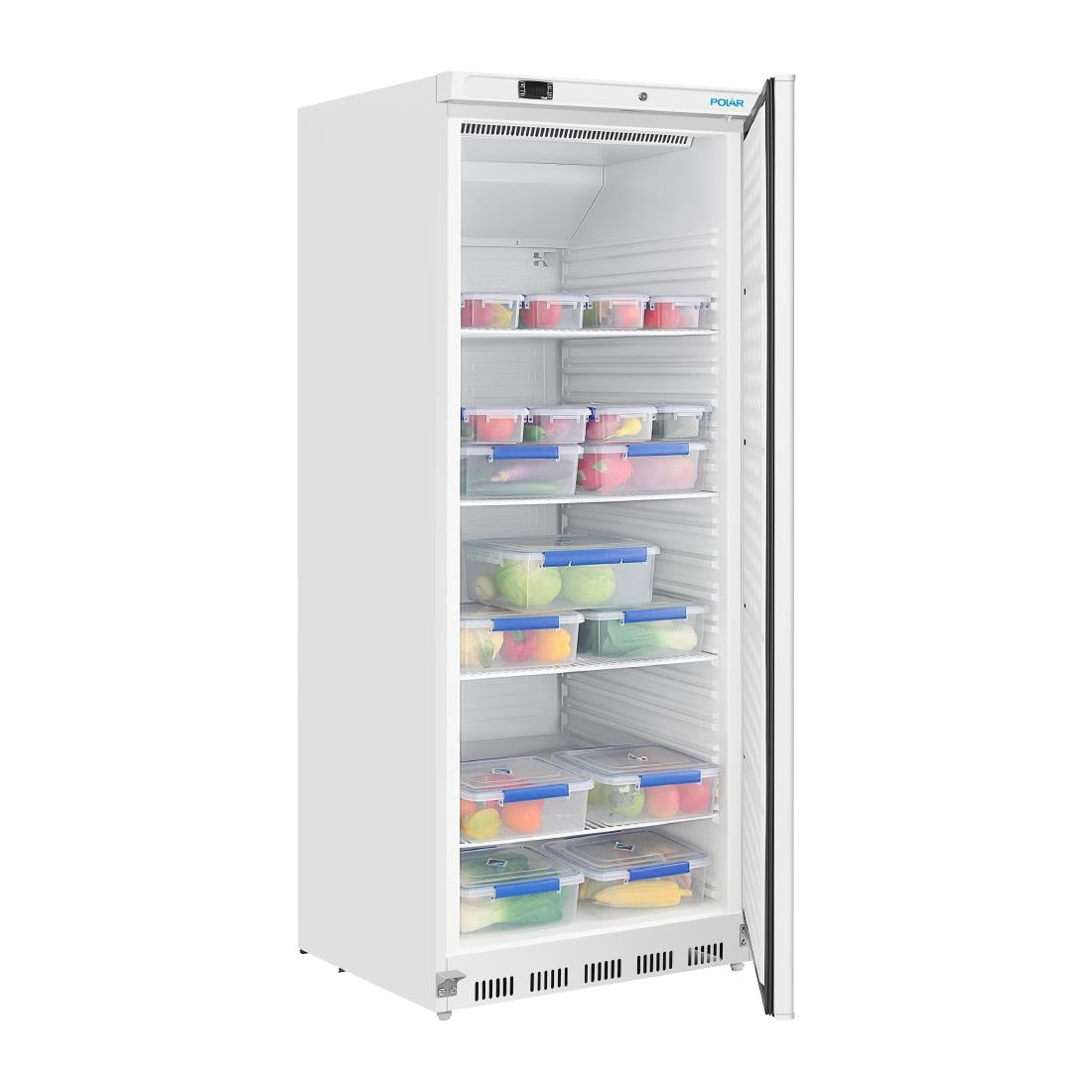 Polar C-Series Upright Fridge White 600Ltr