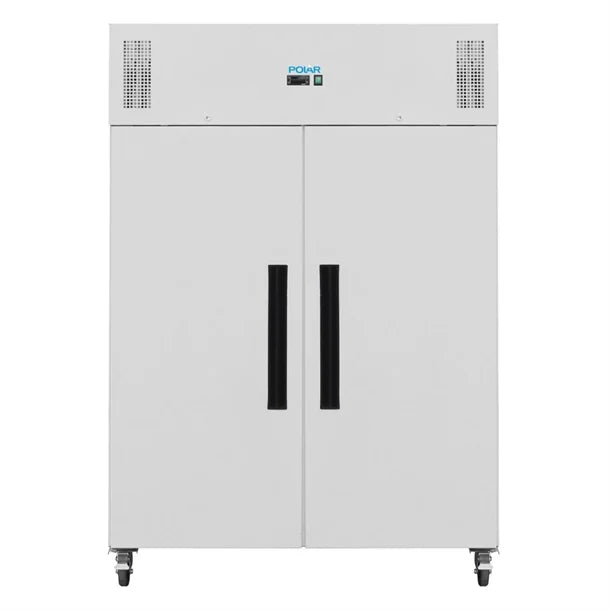 Polar G-Series Upright Double Door Freezer White 1152Ltr