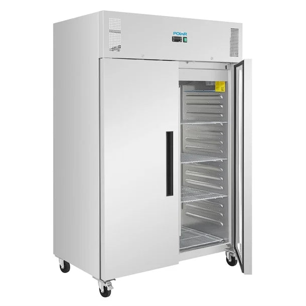 Polar G-Series Forced Air Double Door Upright Fridge 1200Ltr