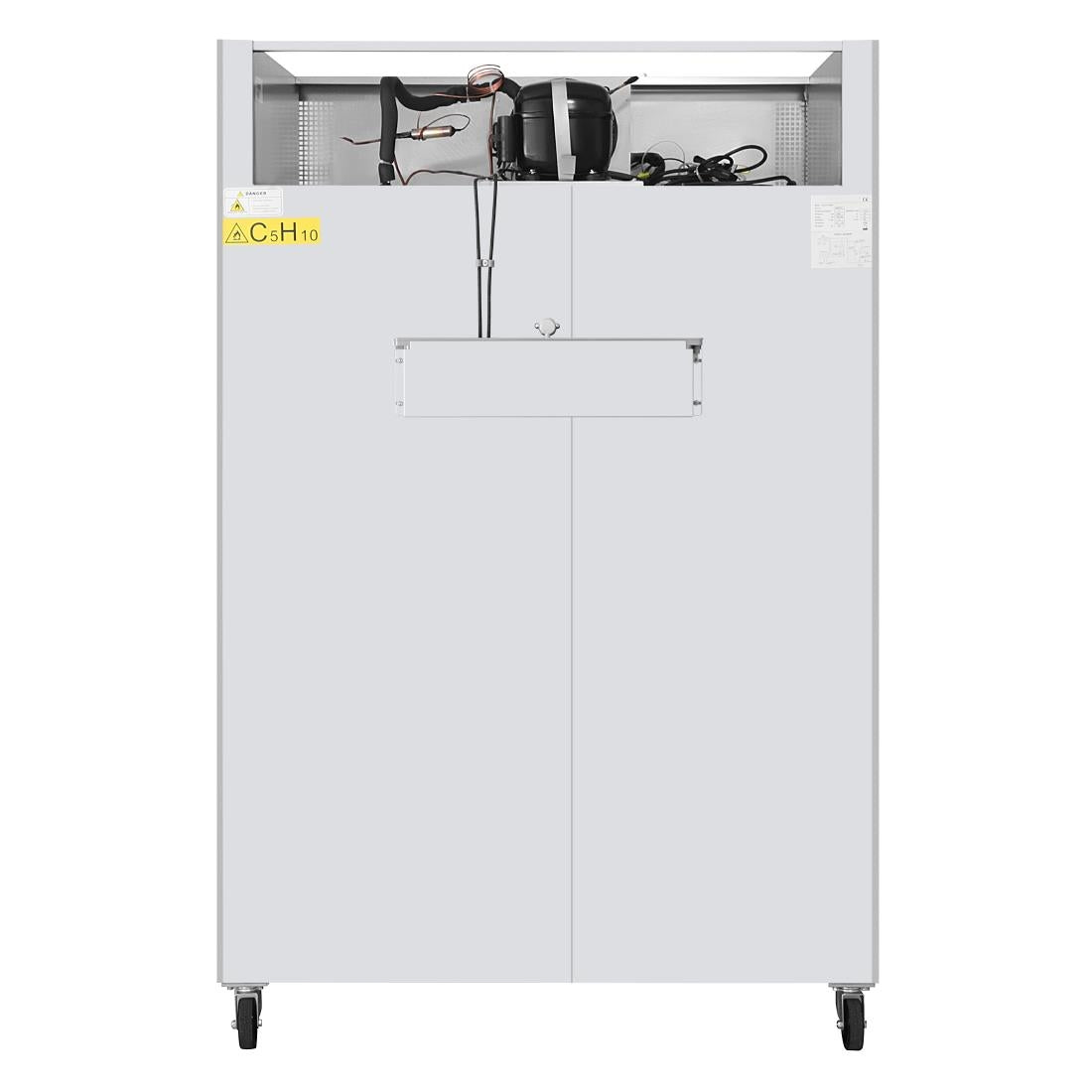 Polar G-Series Forced Air Double Door Upright Fridge 1200Ltr