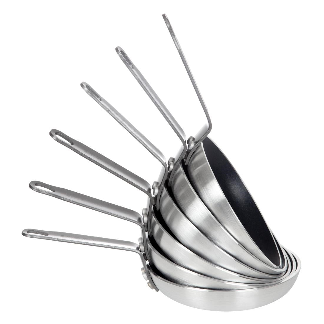 Bulk Buy Vogue Aluminium Non-Stick Frying Pan 20cm (6 Pack)