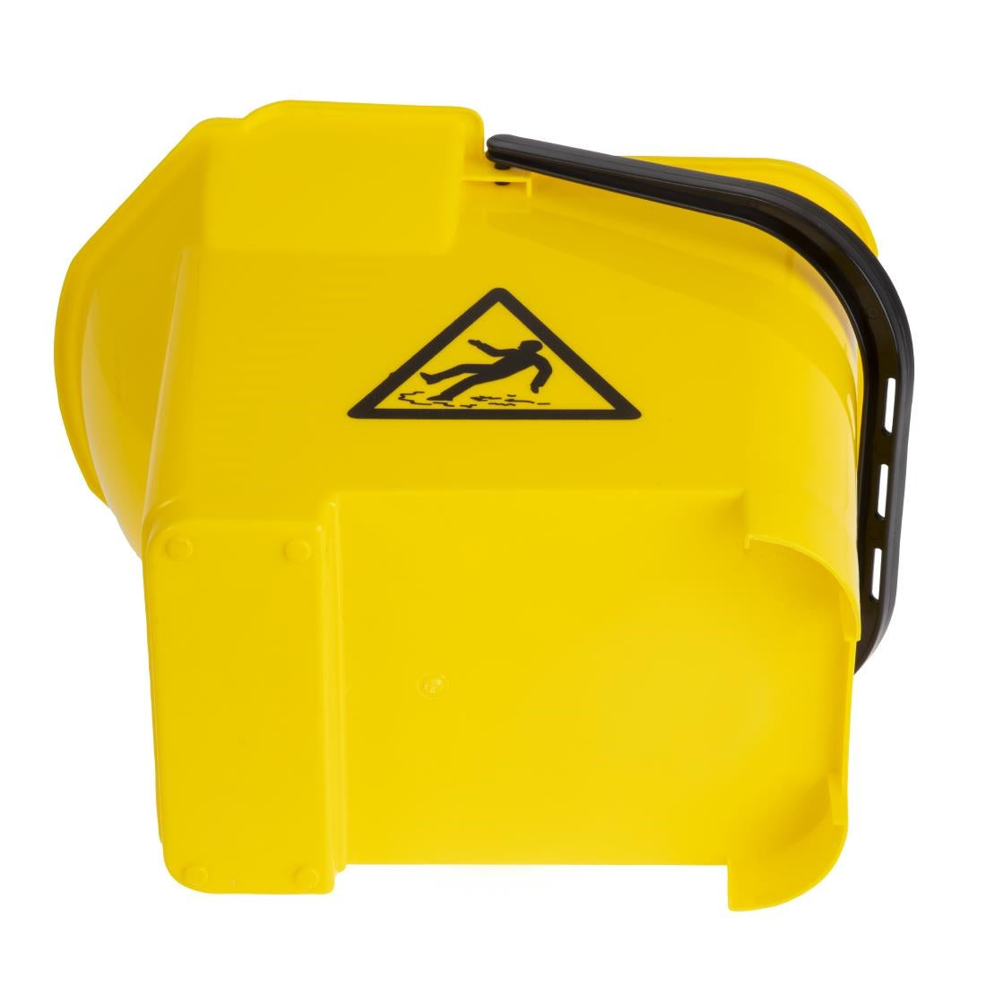 Nisbets Essentials Mop Bucket & Wringer 10Ltr Yellow (3 Parts)