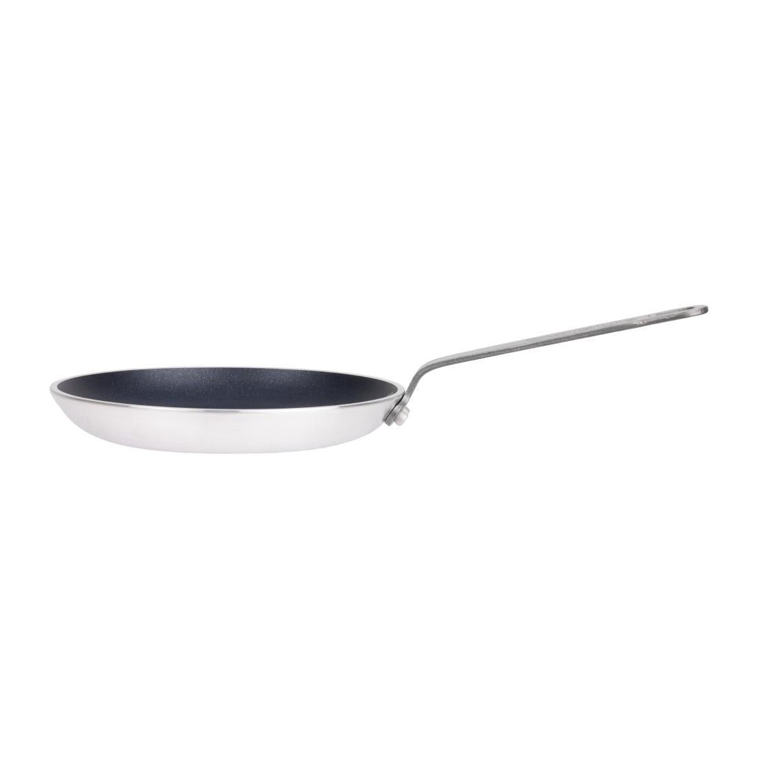 Vogue Aluminium Non-Stick Teflon Blinis Pan 15cm