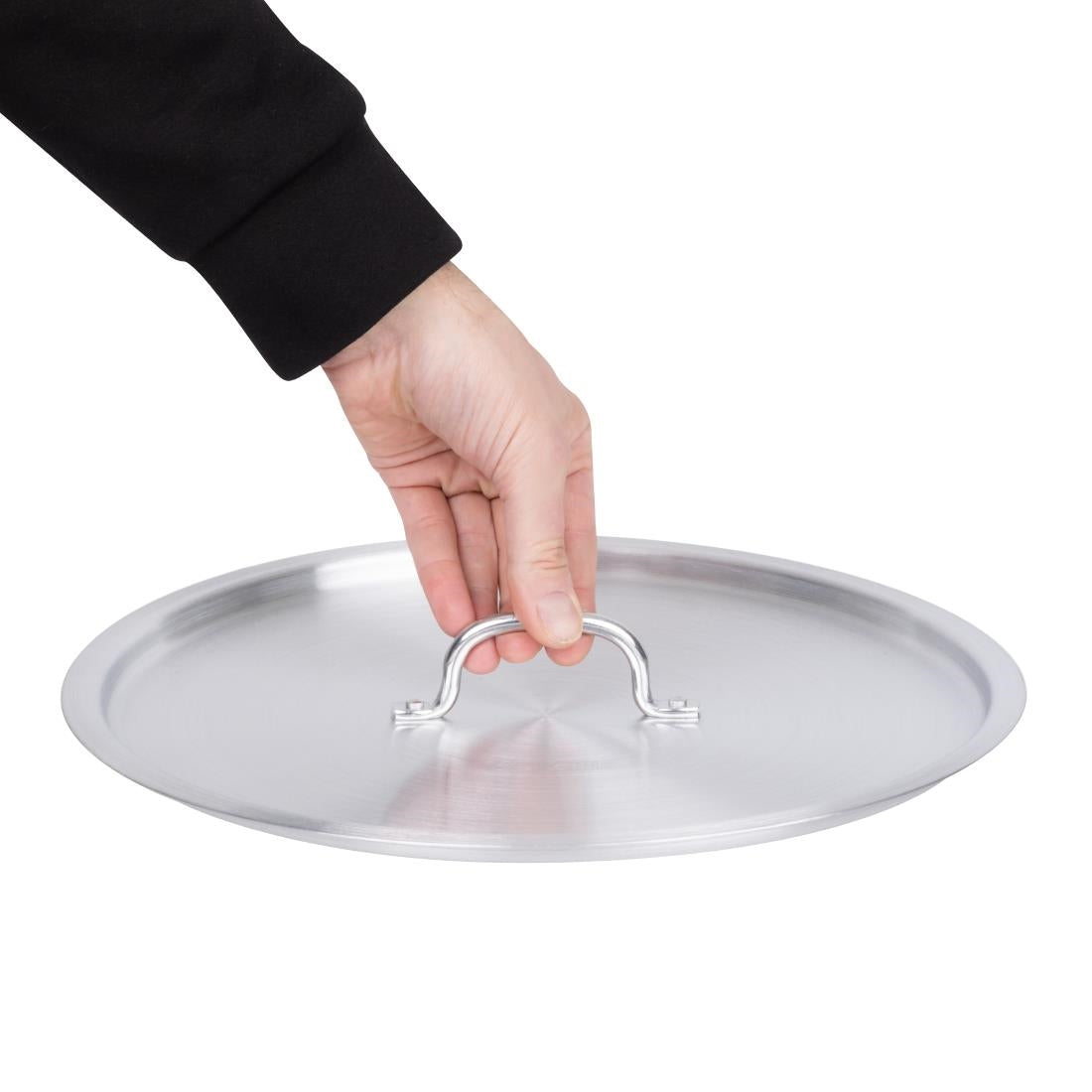 Vogue Aluminium Deep Boiling Pot Lid 33cm