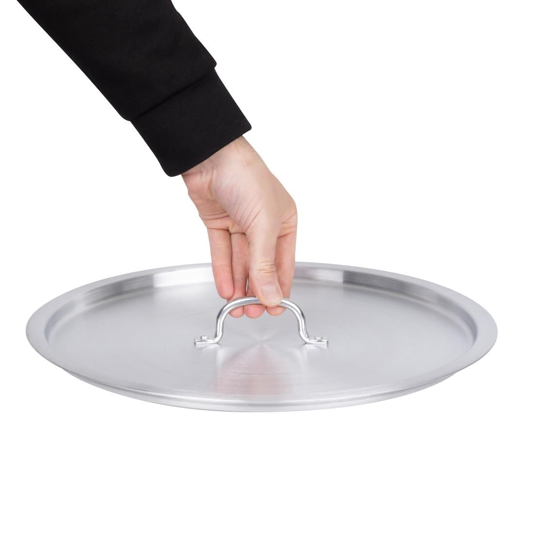 Vogue Aluminium Stock Pot Lid 37cm