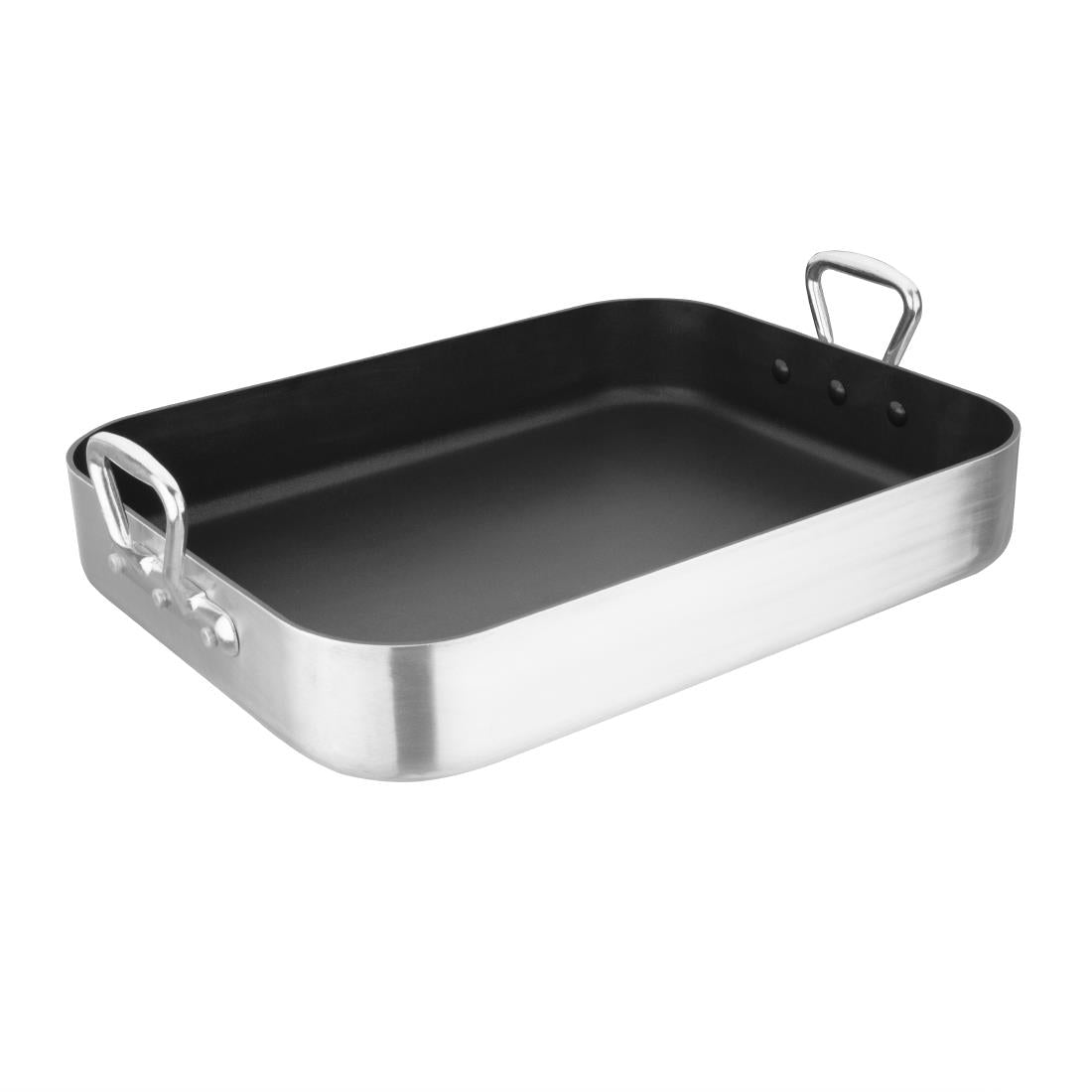 Vogue Aluminium Non Stick Roasting Pan 450x350mm