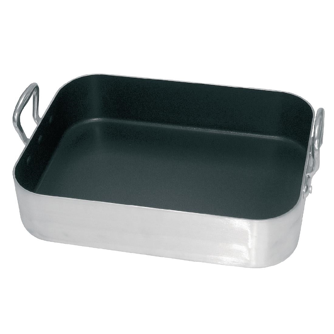Vogue Aluminium Non Stick Roasting Pan 450x350mm
