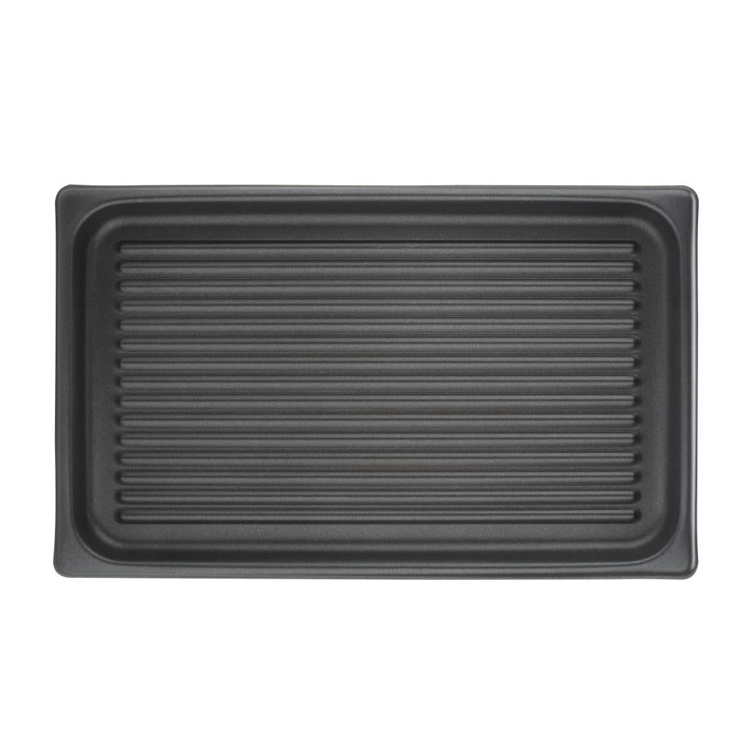 Vogue Ridged Non Stick Baking Sheet 530x325mm