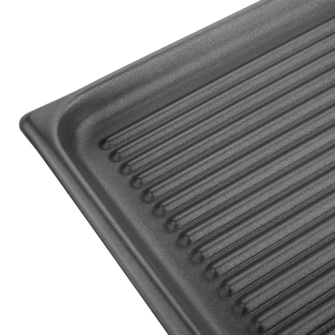 Vogue Ridged Non Stick Baking Sheet 530x325mm