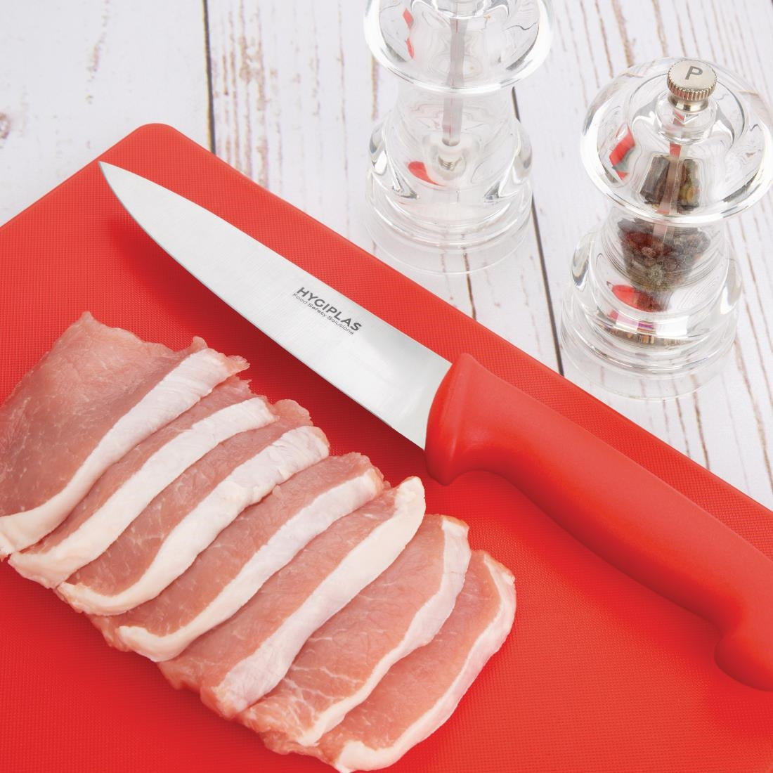 Hygiplas Low Density 6-Piece Chopping Board Set 455x305x20mm