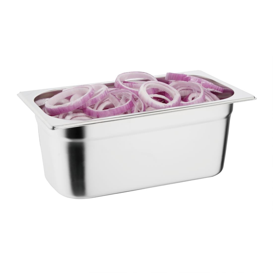 Vogue Stainless Steel Gastronorm Tray Set 8 x 1/3
