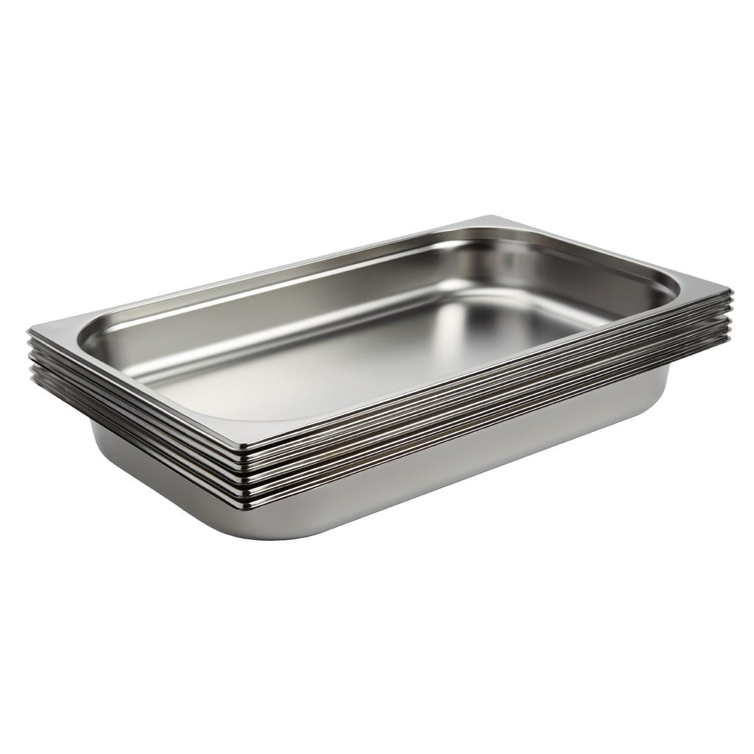 Vogue Stainless Steel 1/1 Gastronorm Tray 65mm