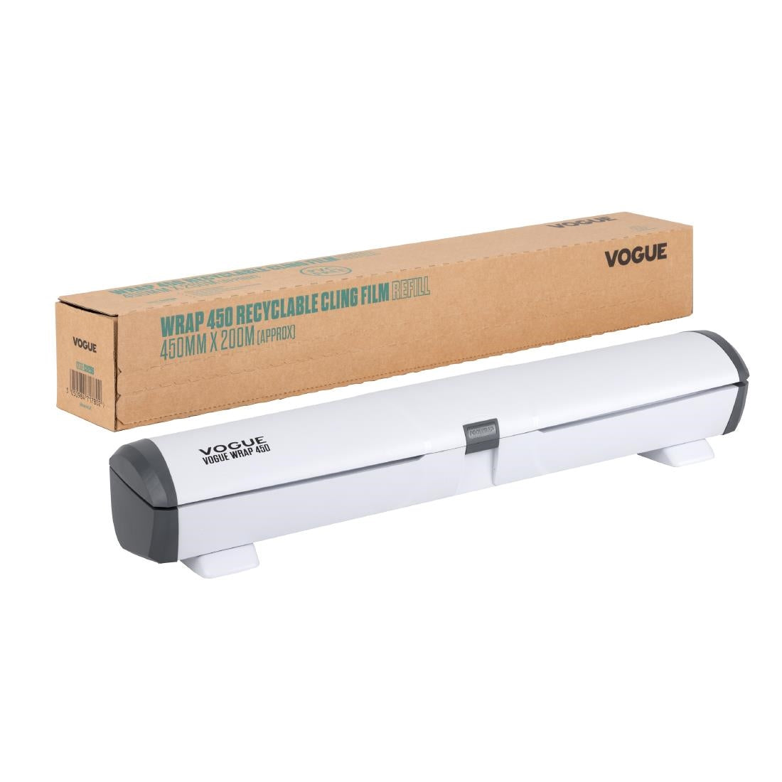 Vogue Wrap 450 Eco Cling Film Refill 3 Pack with Free Dispenser