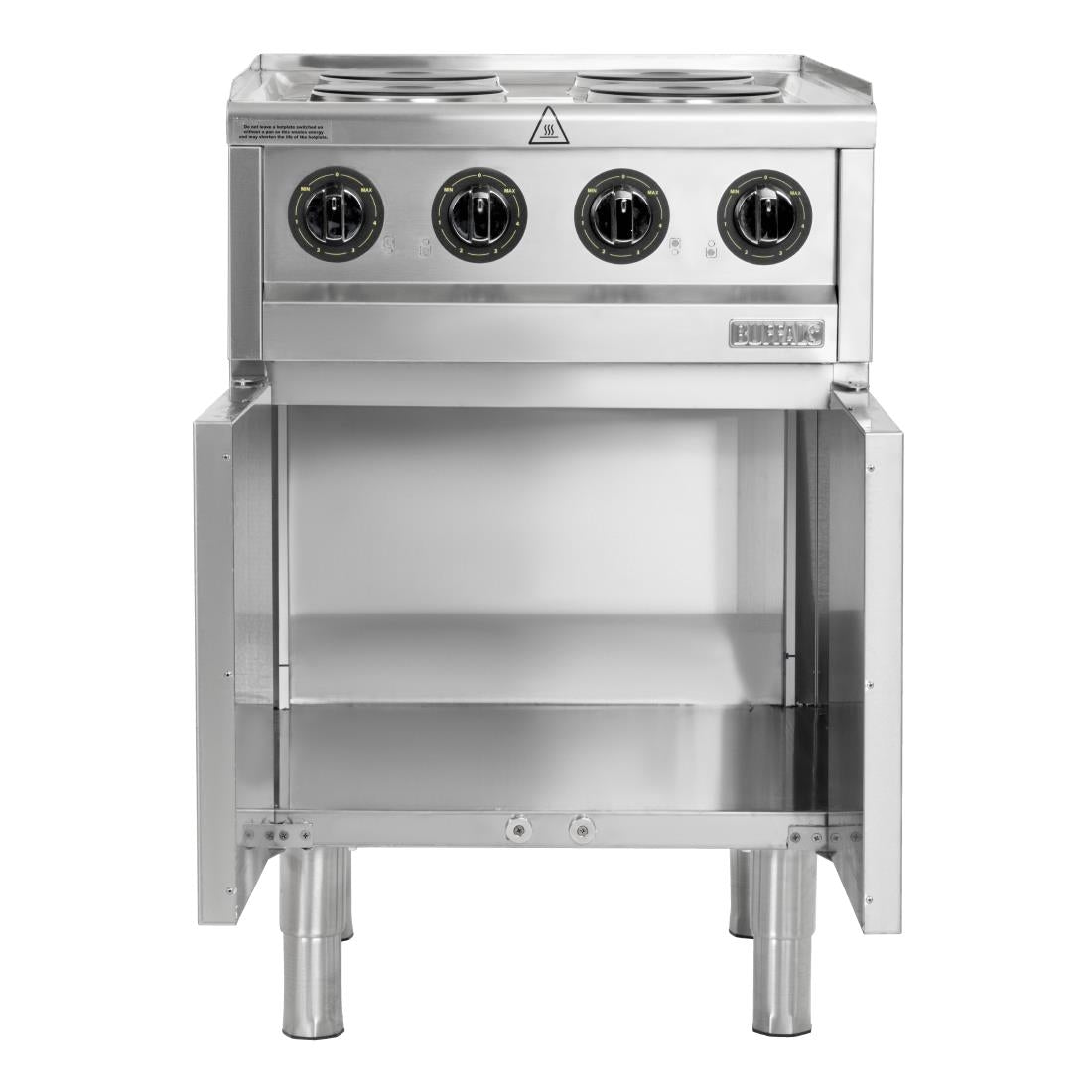 Buffalo 600 Series Freestanding 4 Plate Electric Hob 7kW