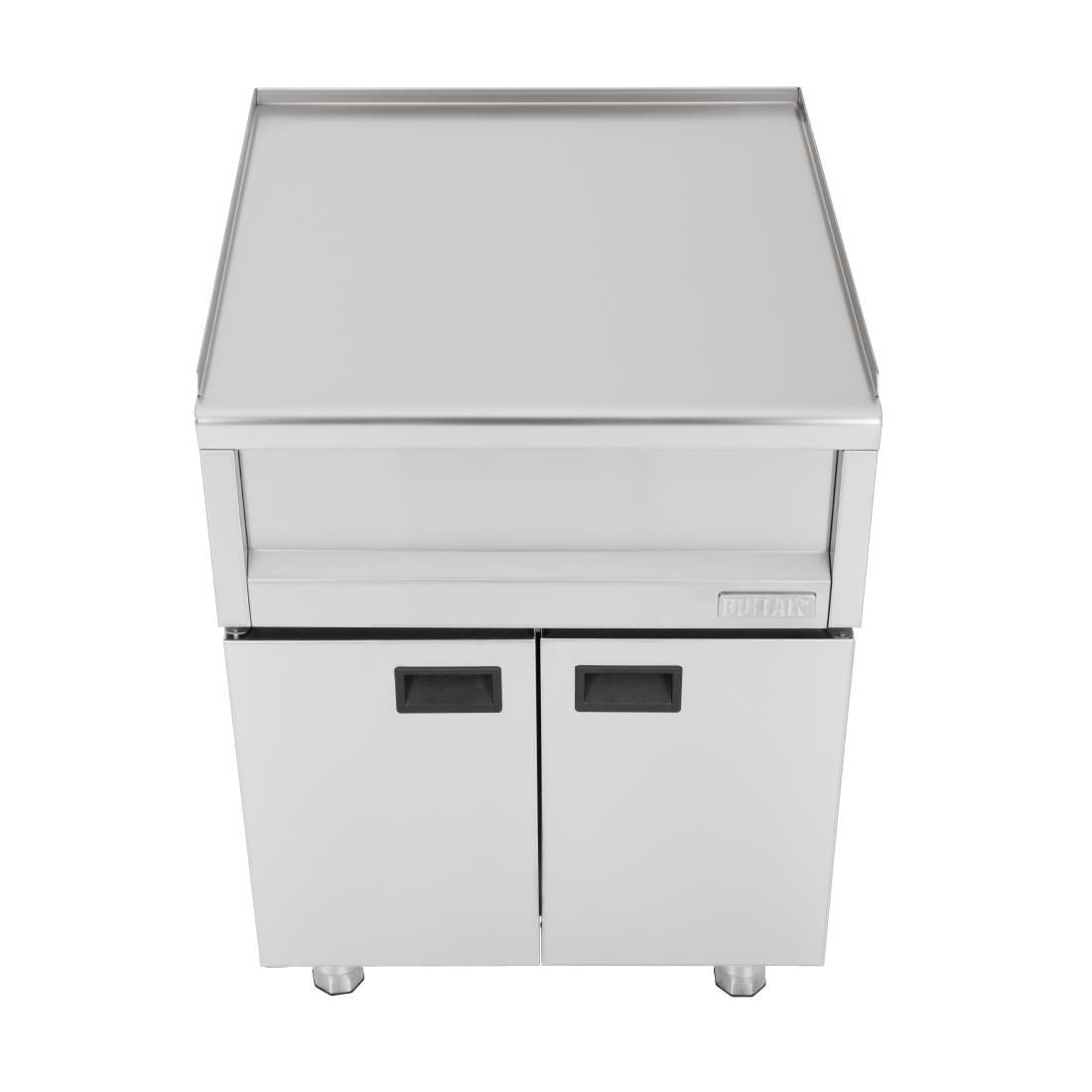 Buffalo 600 Series Neutral Prep Counter with Cupboard 600mm