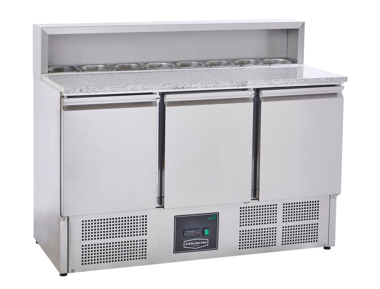 pizza counter fridge