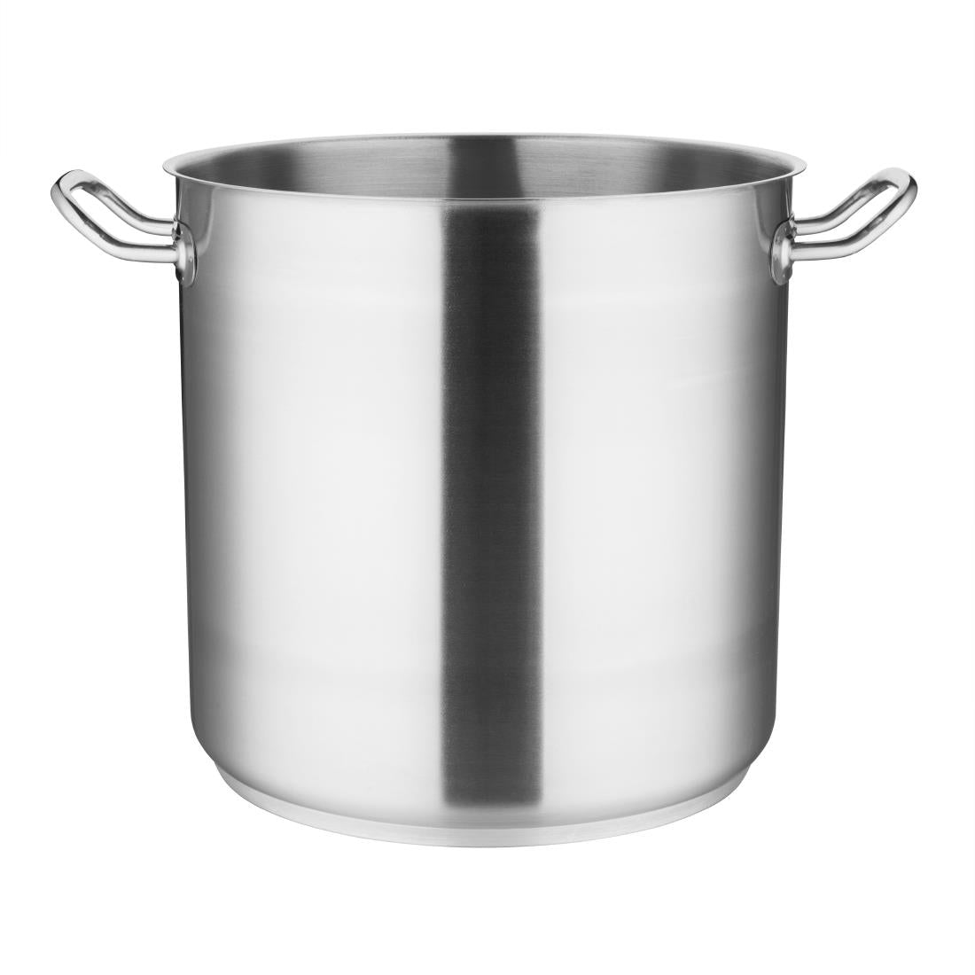 Vogue Stainless Steel Deep Stock Pot 30cm