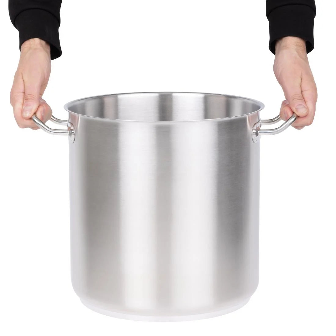 Vogue Stainless Steel Deep Stock Pot 30cm