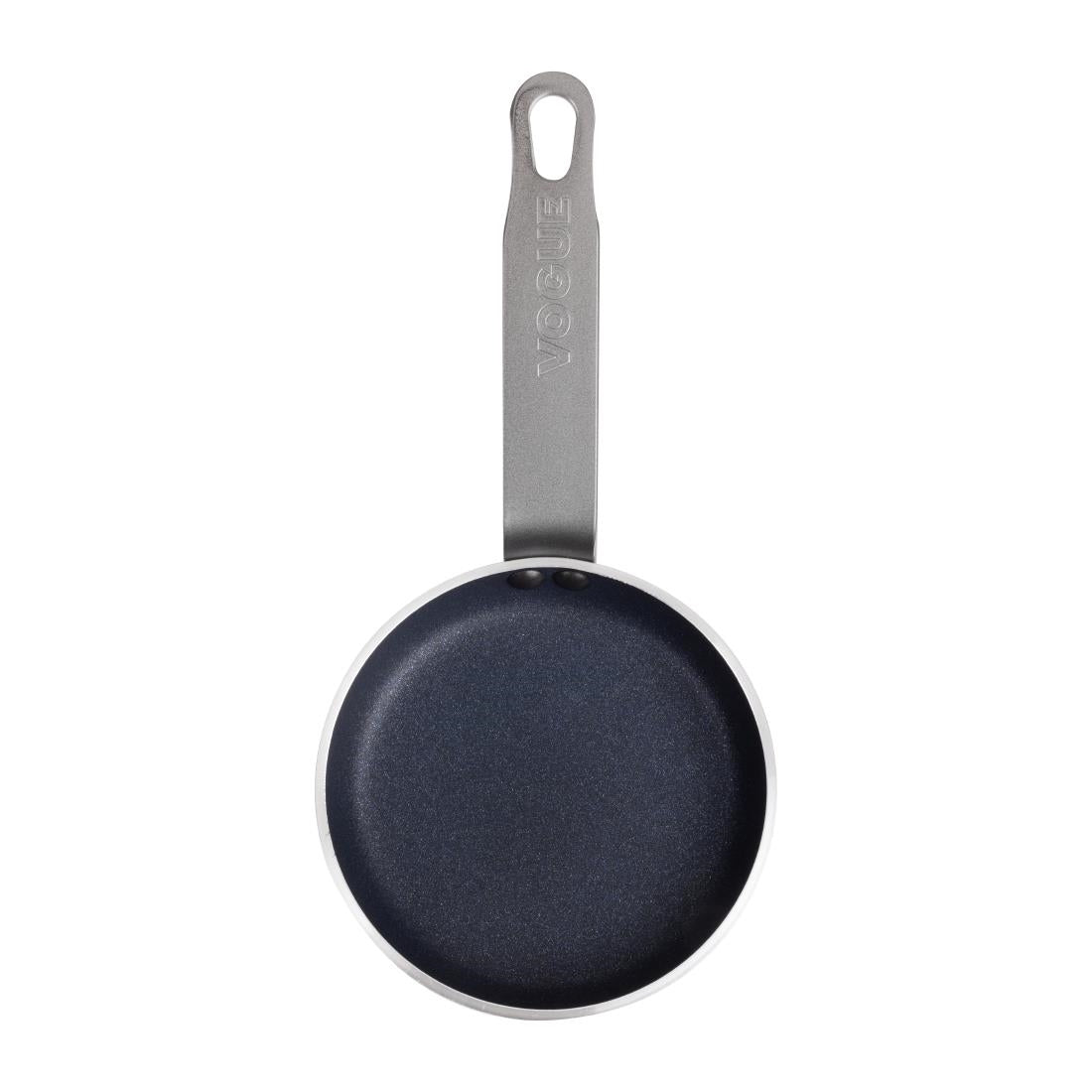 Vogue Aluminium Non-Stick Teflon Blinis Pan 12cm