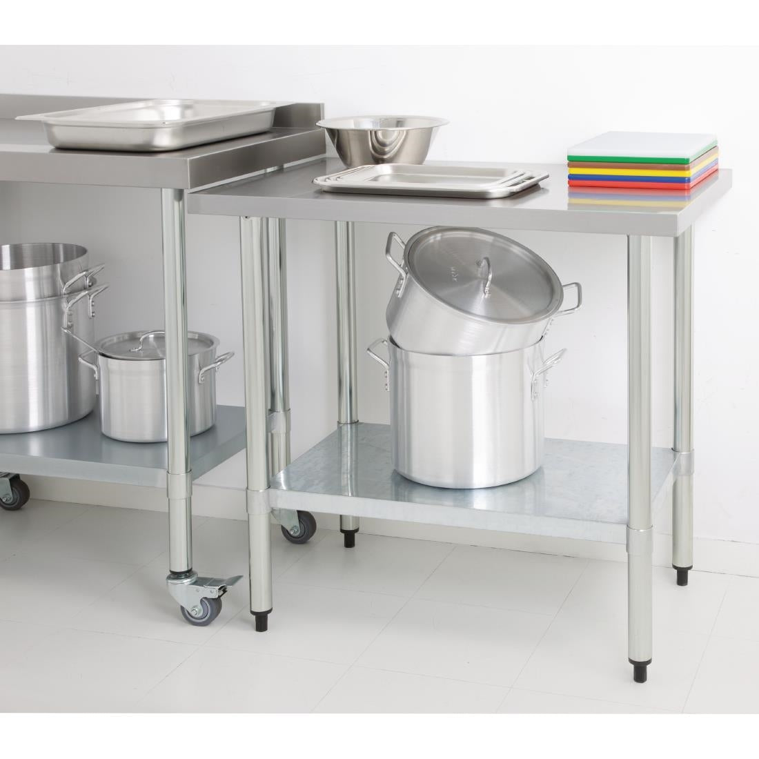 Vogue Stainless Steel Prep Table 900mm