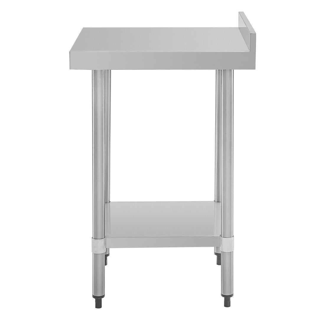 Vogue Stainless Steel Prep Table with Upstand 600mm