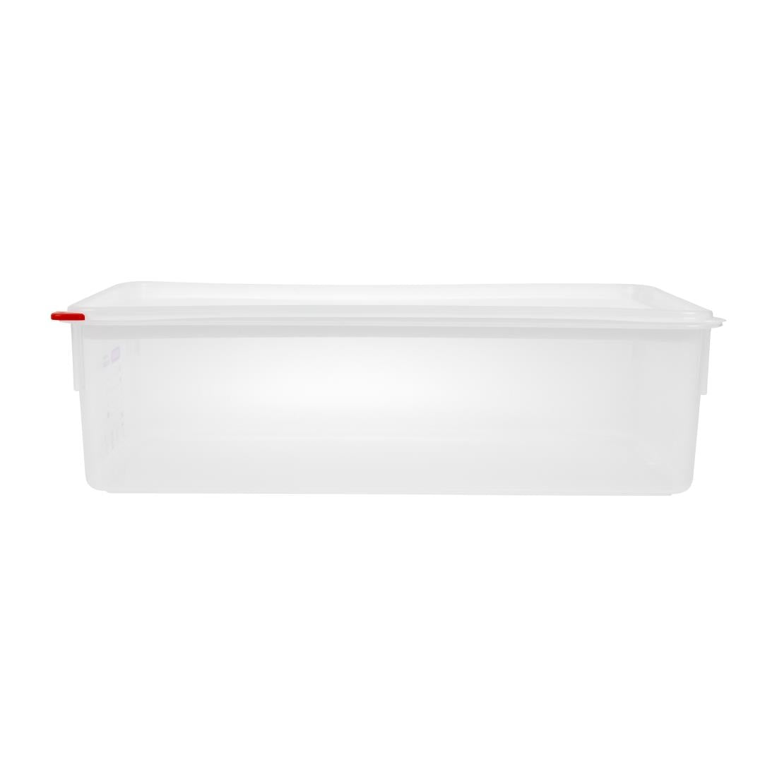 Araven Polypropylene 1/1 Gastronorm Food Storage Box 21Ltr (4 Pack)