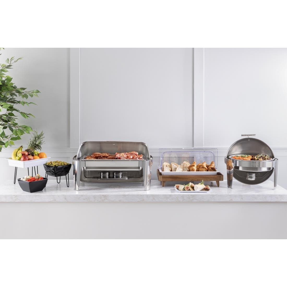 Olympia Madrid Roll Top Chafing Dish