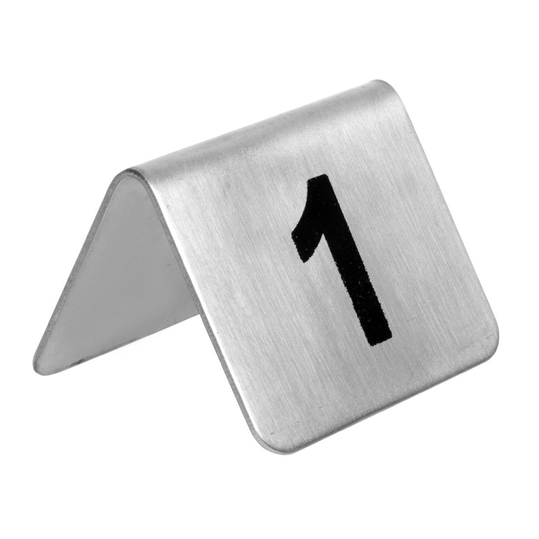 Olympia Stainless Steel Table Numbers 1-10 (10 Pack)
