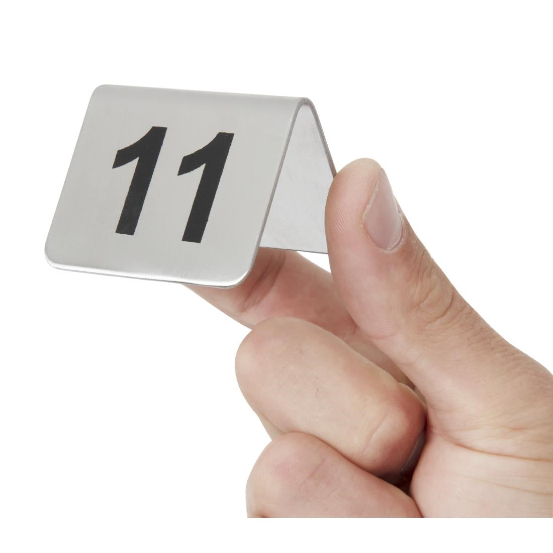 Olympia Stainless Steel Table Numbers 11-20 (10 Pack)