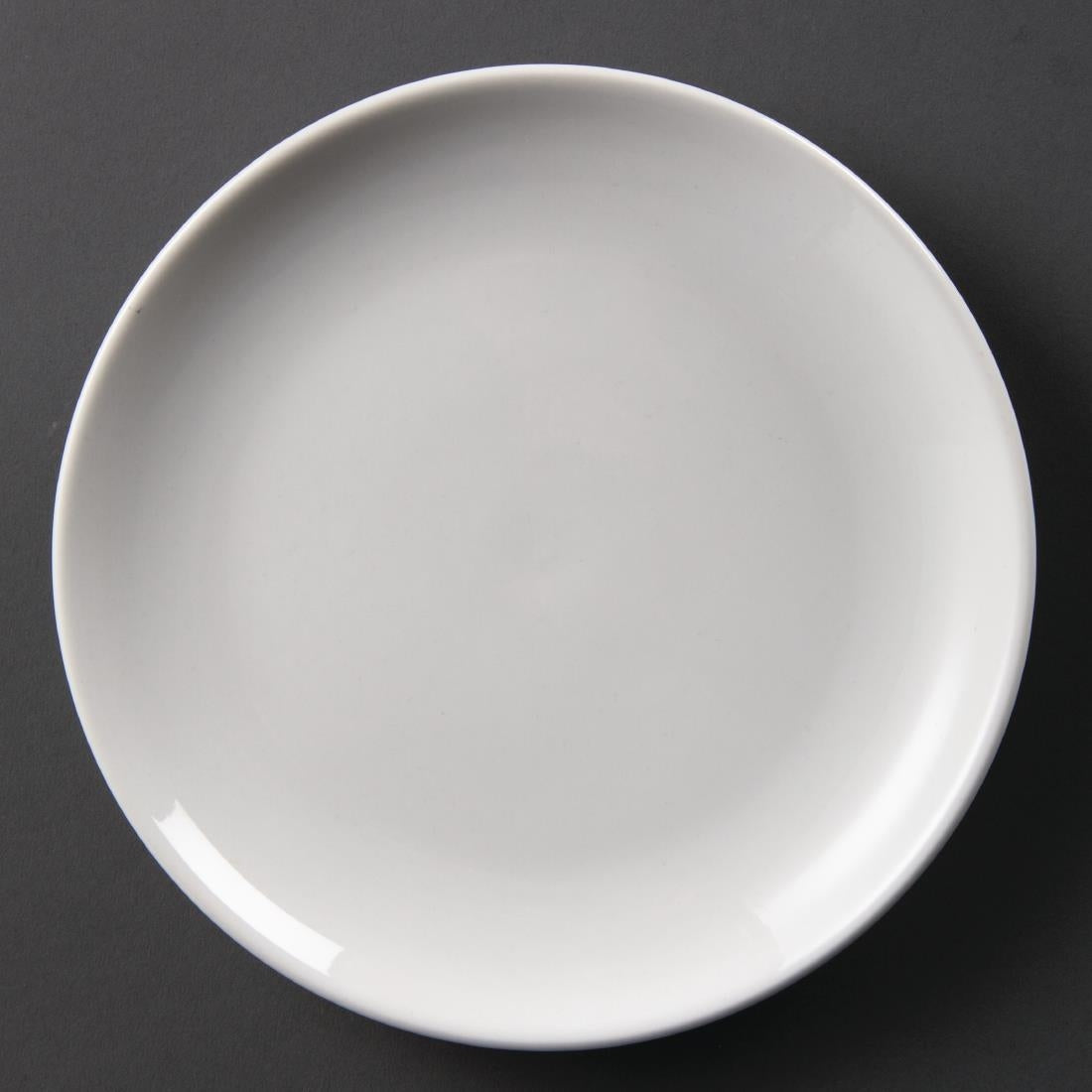 Olympia Whiteware Coupe Plates 200mm (12 Pack)