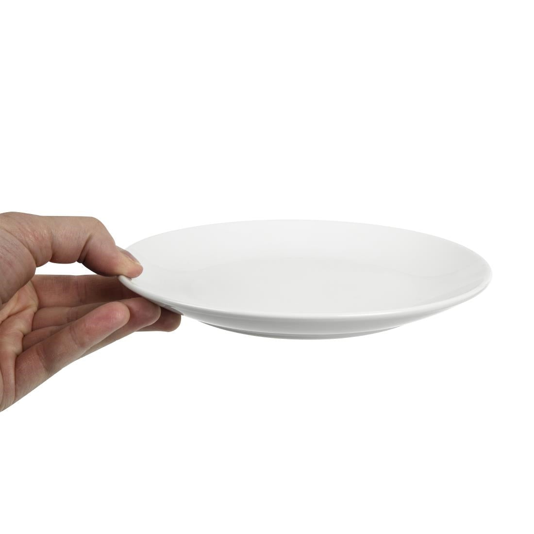 Olympia Whiteware Coupe Plates 200mm (12 Pack)