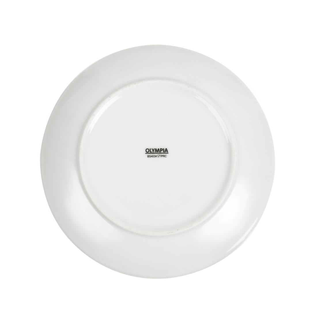 Olympia Whiteware Coupe Plates 200mm (12 Pack)
